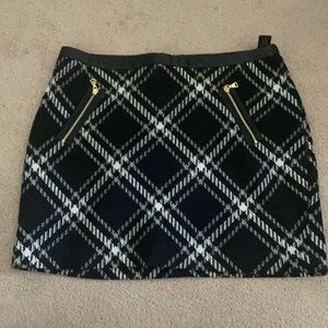Express Retro Wool Mini Skirt